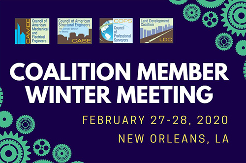 Register Now For the 2020 Coalition Winter Member Meeting, New Orleans, 2/27-2/28