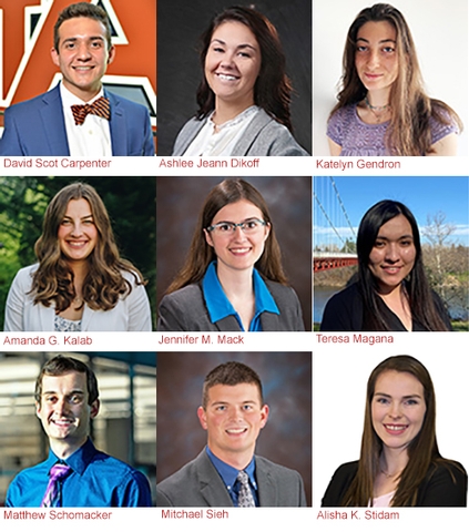 Nine Top Engineering Students to Receive ACEC Scholarships