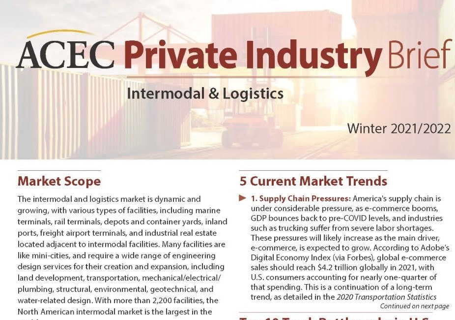 Intermodal-And-Logistics-Private-Indusry-Brief-Winter-2021-ACEC_Cover_