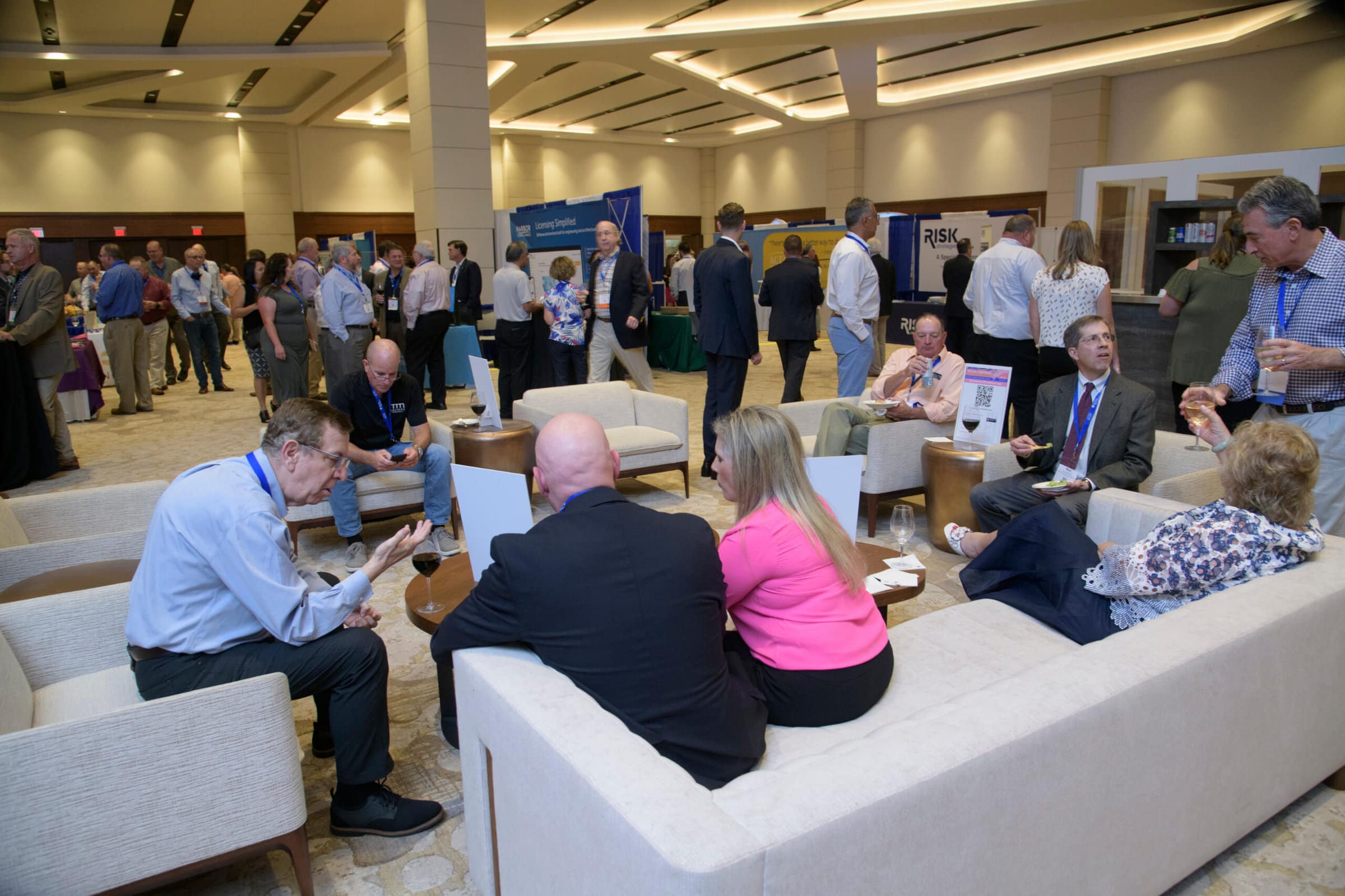 Networking in the Exhibit Hall