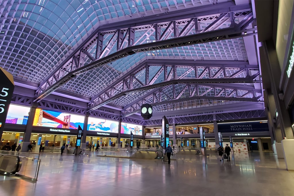 2022 EEA Grand Conceptor Award Winner Moynihan Train Hall in NYC