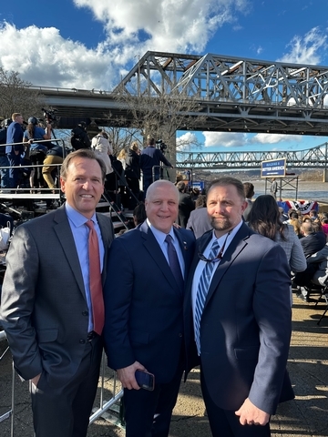 ACEC Kentucky's Russ Romine Reflects on Attending the Brent Spence Bridge Event with President Biden and Leader McConnell