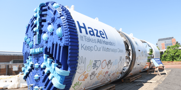Hazel tank waterways cleaner