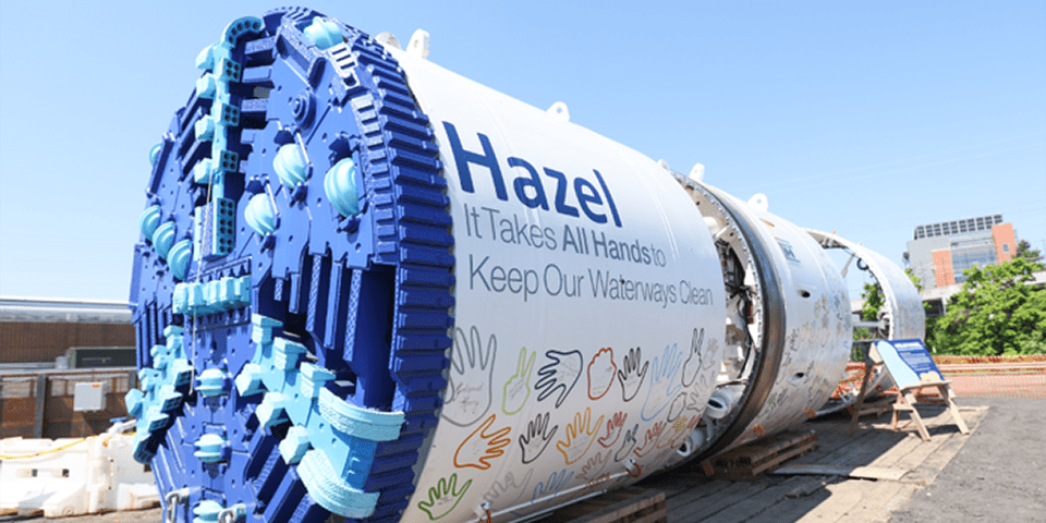 “Hazel” Arrives in Alexandria as the RiverRenew Program Reaches Major Milestone