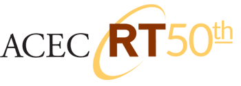 ACEC RT 50th logo