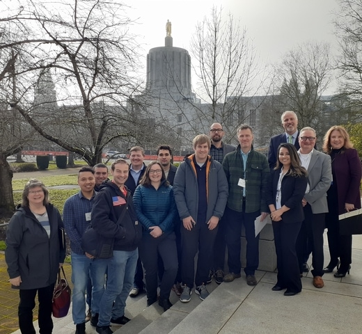 group of acec members smiling