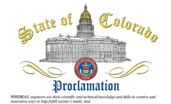 State of Colorado Proclamation
