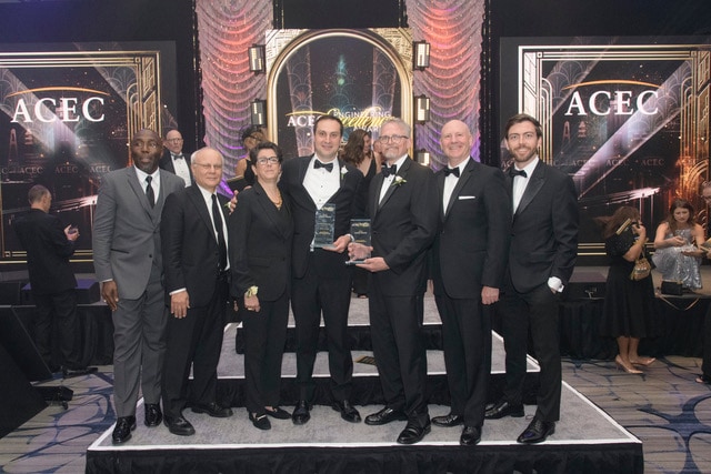 acec members smiling during gala night