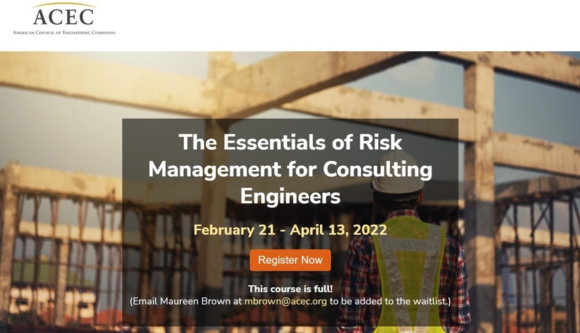 Engineering Influence Podcast Dives into Risk Management with Presenters from Sold-out ACEC Course