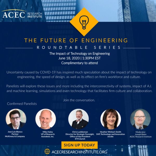 The Future of Engineering Roundtable Series graphic