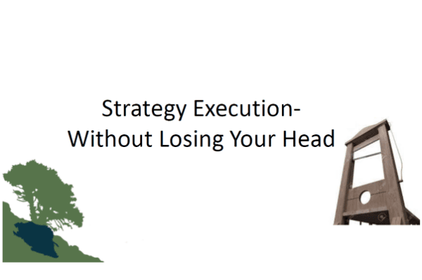Strategy execution without losing your head
