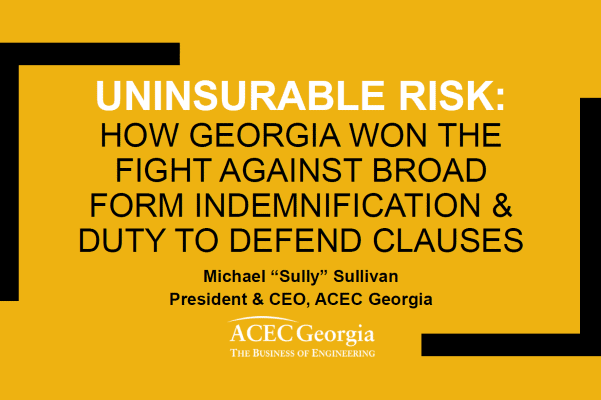 Uninsurable risk