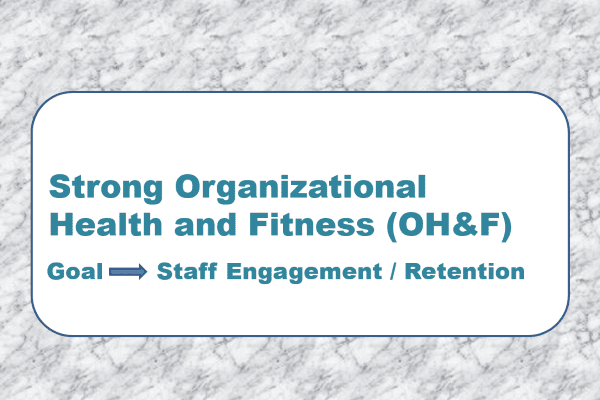 Strong Organizational Health and Fitness