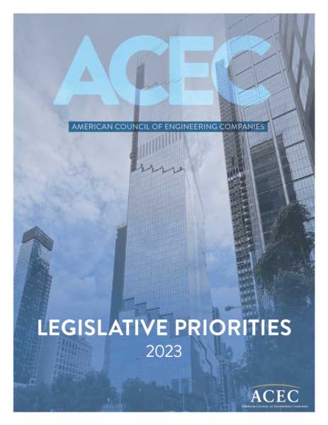 ACEC Legislative Priorities 2023