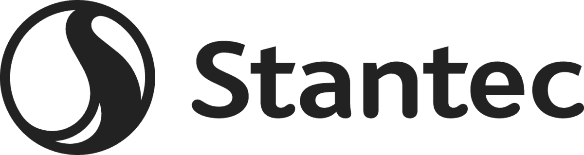 stantec black logo