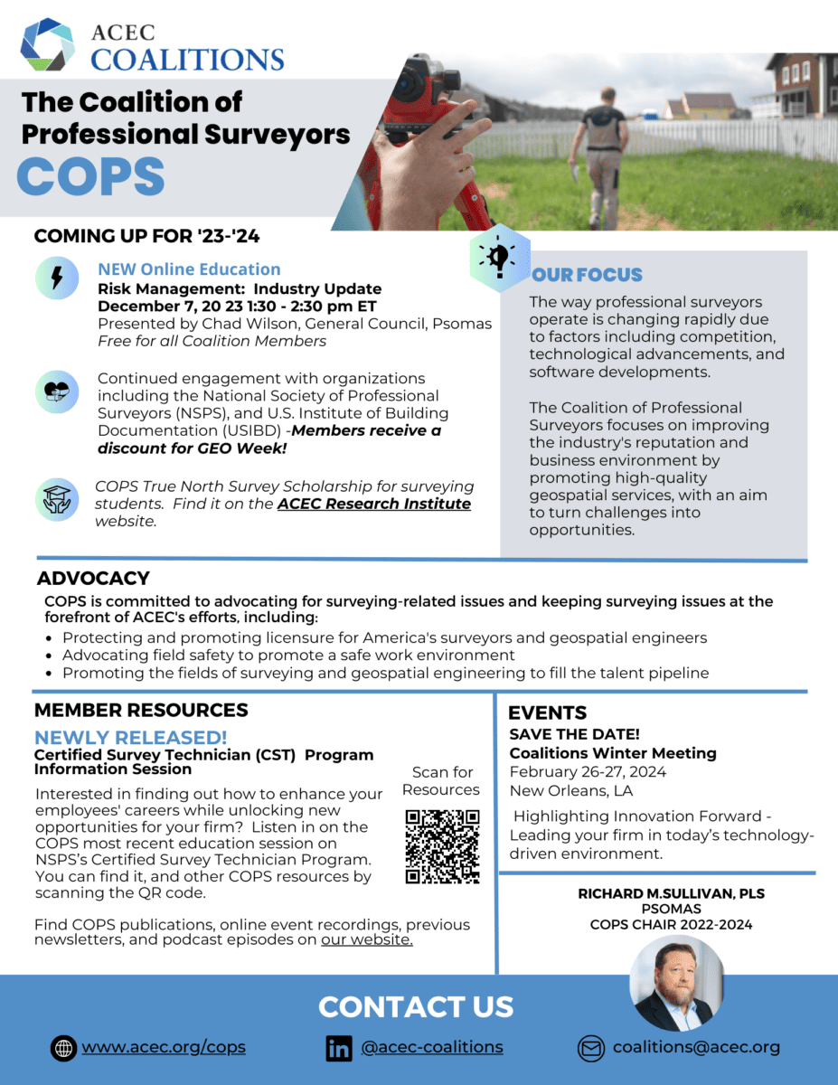 COPS - Coming Up 2023-2024 and Newsletter combined