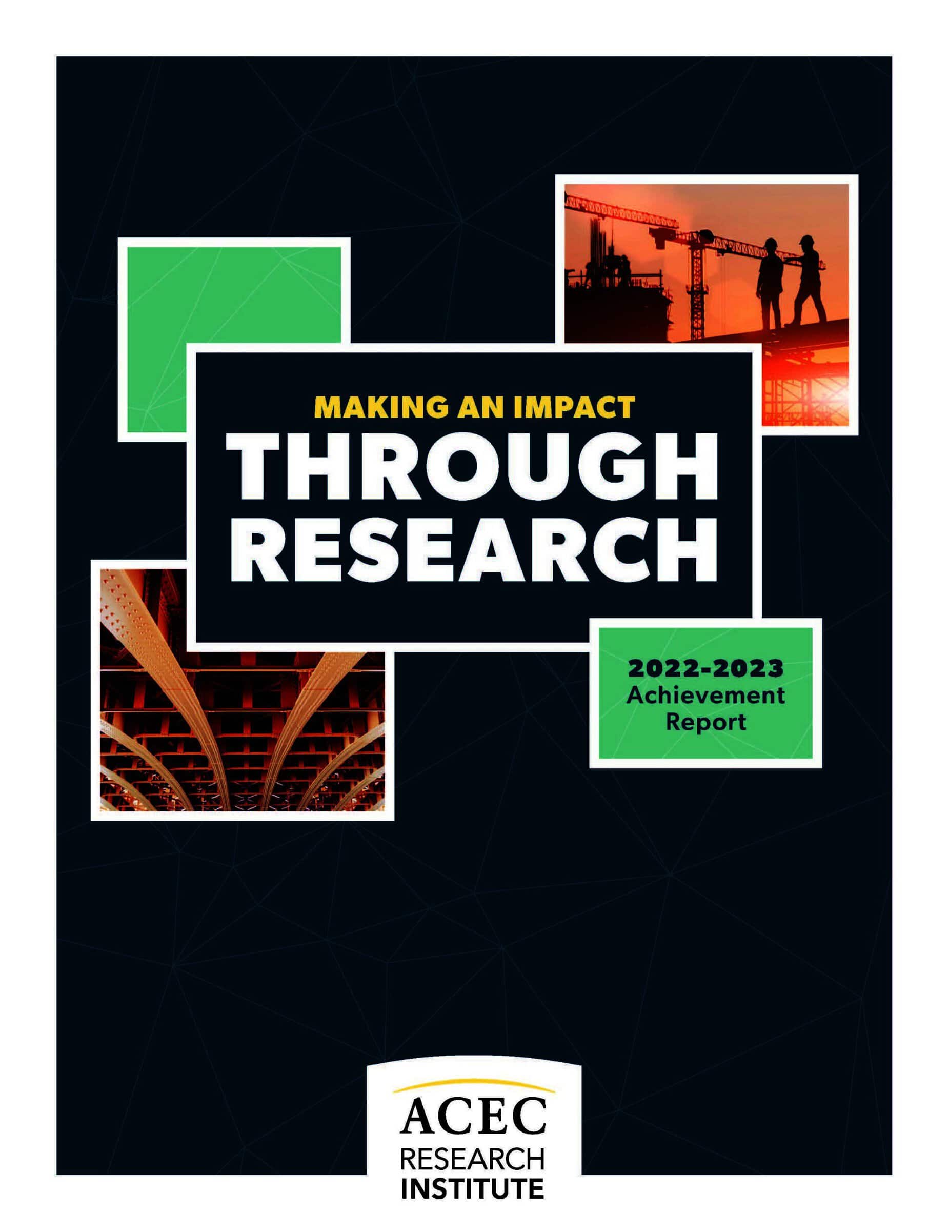 ACEC Research Institute Achievement Report 2023 – ACEC