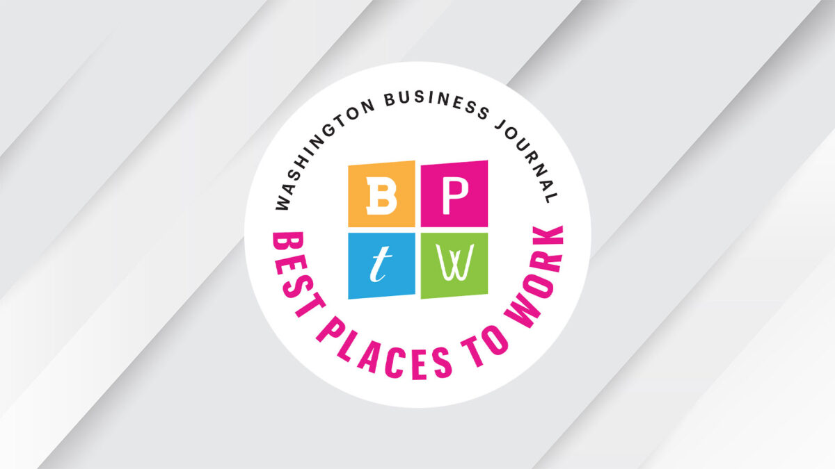 Washington Business Journal Best Places to Work Logo
