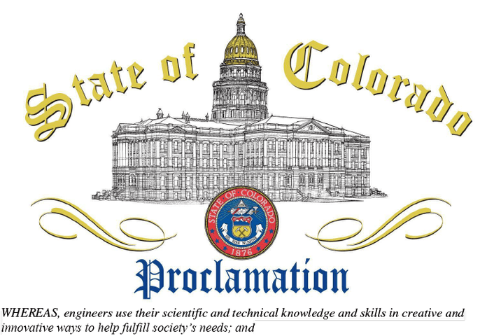 State of Colorado Proclamation