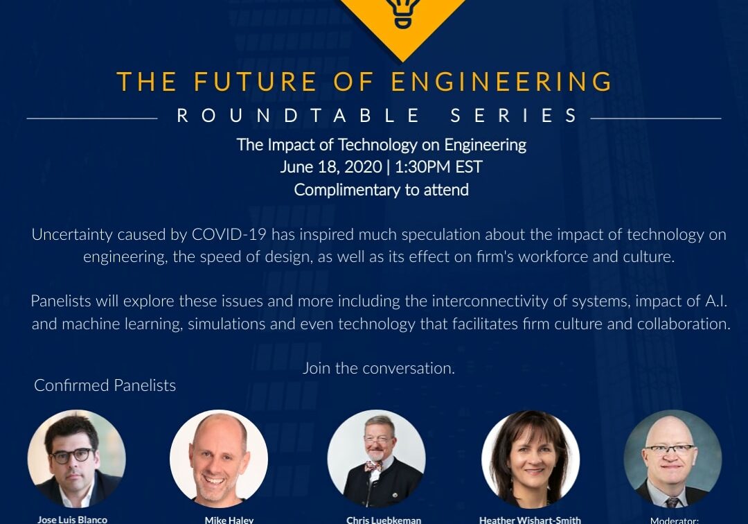 The Future of Engineering Roundtable Series graphic